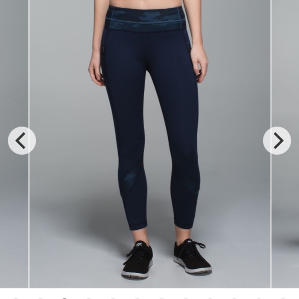 SUPER RARE, Inspire Tight, size 10 blue camo